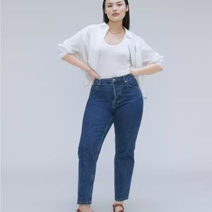 Everlane Curvy 90s Cheeky Straight Jean - 25